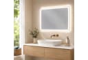 relaxdays LED-Badspiegel Dimmbar mit Touchsensor und 3 Lichtfarben Bild 1