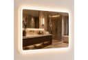 relaxdays LED-Badspiegel Dimmbar mit Touchsensor und 3 Lichtfarben Bild 2