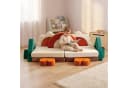 relaxdays Kindersofa 18-tlg. Bunt Modular Samt Bild 3