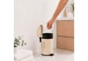 relaxdays Kosmetikeimer Retro 3 Liter Beige mit Trittpedal Bild 5