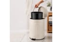 relaxdays Kosmetikeimer Retro 5 Liter Beige mit Trittpedal Bild 5
