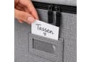 relaxdays Aufbewahrungsbox Geschirr 2er Set Grau Polyester Bild 5