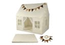 relaxdays Spielzelt mit Lichterkette Beige Bild 2