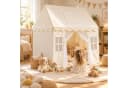 relaxdays Spielzelt mit Wimpelkette Beige Bild 5
