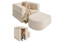 relaxdays Kindersitzgruppe 4-tlg. modular Beige Bild 2