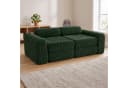 relaxdays Kindersofa 10-tlg. Kinder Spielsofa modular grün Bild 1