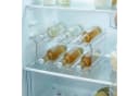 relaxdays Stapelbares Flaschenregal Transparent Kunststoff Bild 1