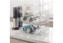 relaxdays Stapelbares Flaschenregal Transparent Kunststoff Bild 3