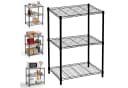 relaxdays Steckregal Metallregal Drahtgitter Schwarz Bild 2