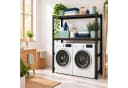 relaxdays Schwerlastregal 9-tlg. Braun/Schwarz Industrial Bild 1