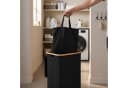 relaxdays Flaschensammler Schwarz 100 L Bild 3