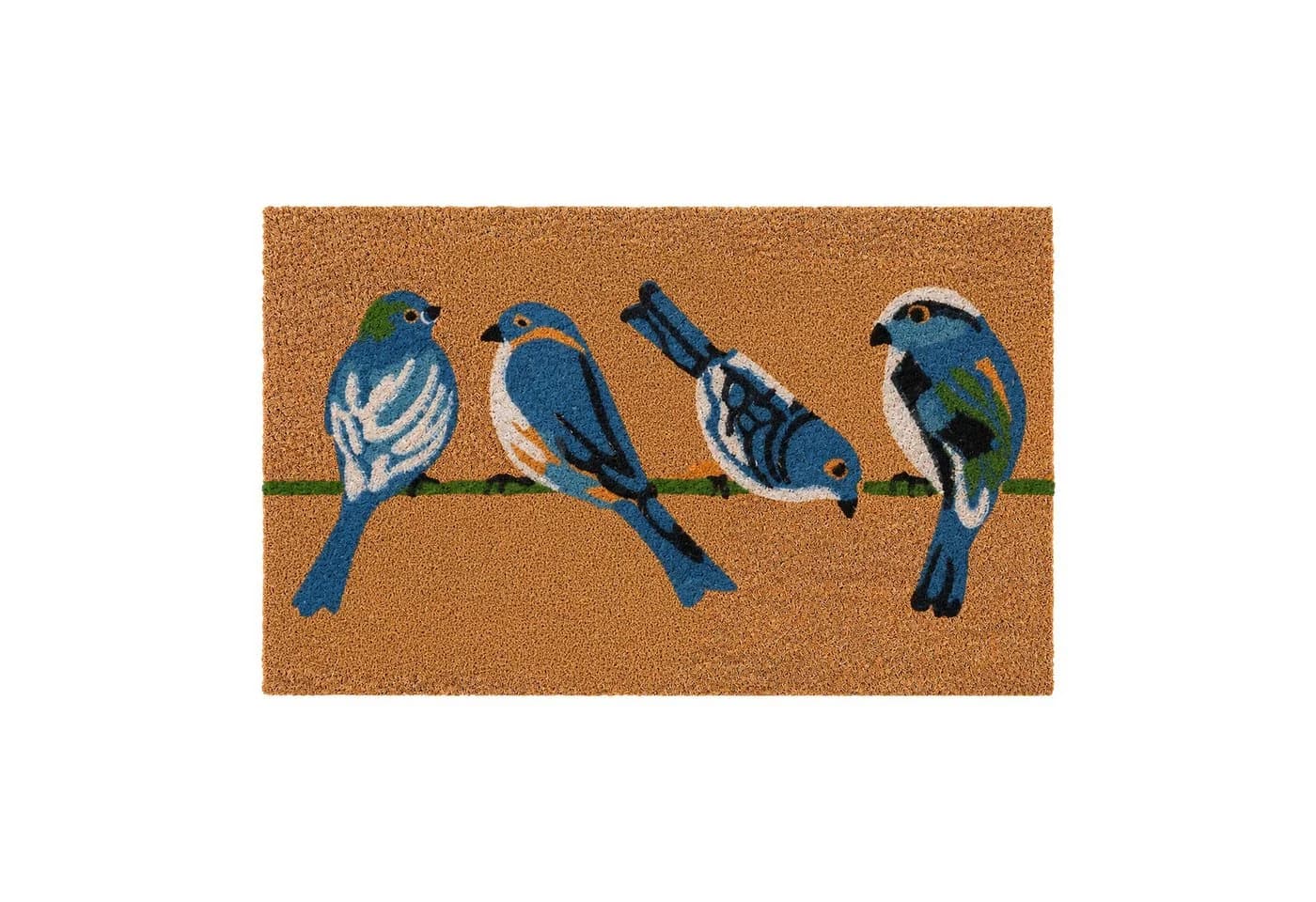 relaxdays Fußmatte Kokos Tiere 60x40 cm Rutschfest - Bild 2