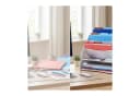relaxdays Briefablage 5 Fächer Weiß MDF Bild 5