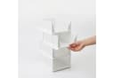relaxdays Faltbox Kleiderschrank Organizer 5er Set Weiß Bild 5