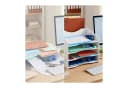 relaxdays Briefablage Dokumentenablage DIN A4 weiß Bild 5
