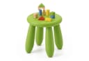 relaxdays Kinderhocker Sitzhocker für Kleinkinder grün Bild 2