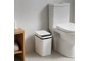 relaxdays Sensor Mülleimer 9L Weiß Hygienisch Bild 5