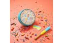 relaxdays Pinata Set 3-teilig mit Stock und Maske, Happy Birthday blau Bild 5