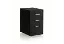 relaxdays Rollcontainer aus Metall abschließbar schwarz Bild 2
