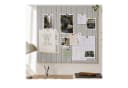relaxdays Filzpinnwand Selbstklebend Grau Modern Bild 1