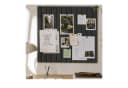 relaxdays Filzpinnwand Selbstklebend Grau Modern Bild 1