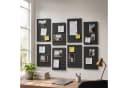 relaxdays Filzpinnwand Selbstklebend Grau Modern Bild 5