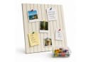 relaxdays Filzpinnwand Selbstklebend Beige Modular Bild 2