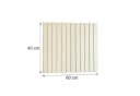 relaxdays Filzpinnwand Selbstklebend Beige Modular Bild 4
