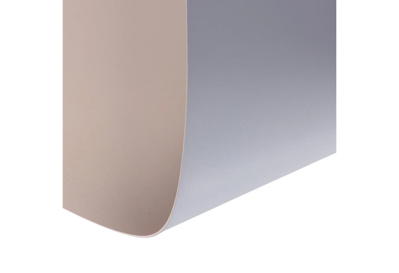 relaxdays Platzset 6er Set mit Untersetzer Grau-Beige Kunstleder - Bild 5