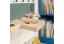 relaxdays Kinderregal Toniebox Regal Bus Grün Bild 5