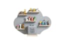 RELAXDAYS Kinderregal Toniebox Regal Wolke Grau Bild 2