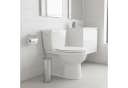 relaxdays WC-Garnitur mit Randreiniger, silber Bild 3