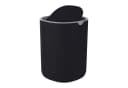 relaxdays Tischmülleimer Mini 1,5L Schwarz mit Schwingdeckel Bild 2