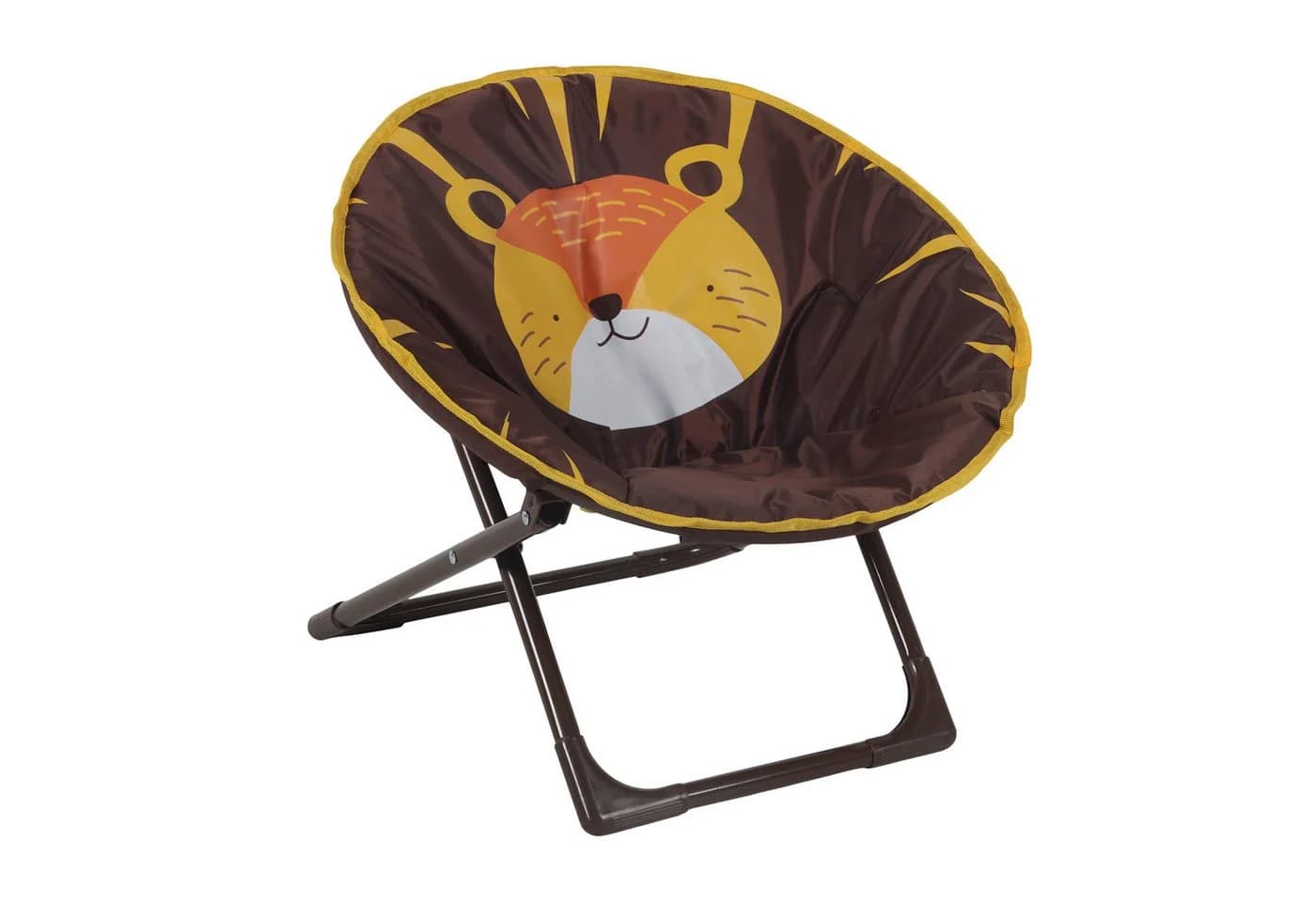 relaxdays Faltbarer Campingstuhl Moonchair für Kinder Löwe - Bild 2