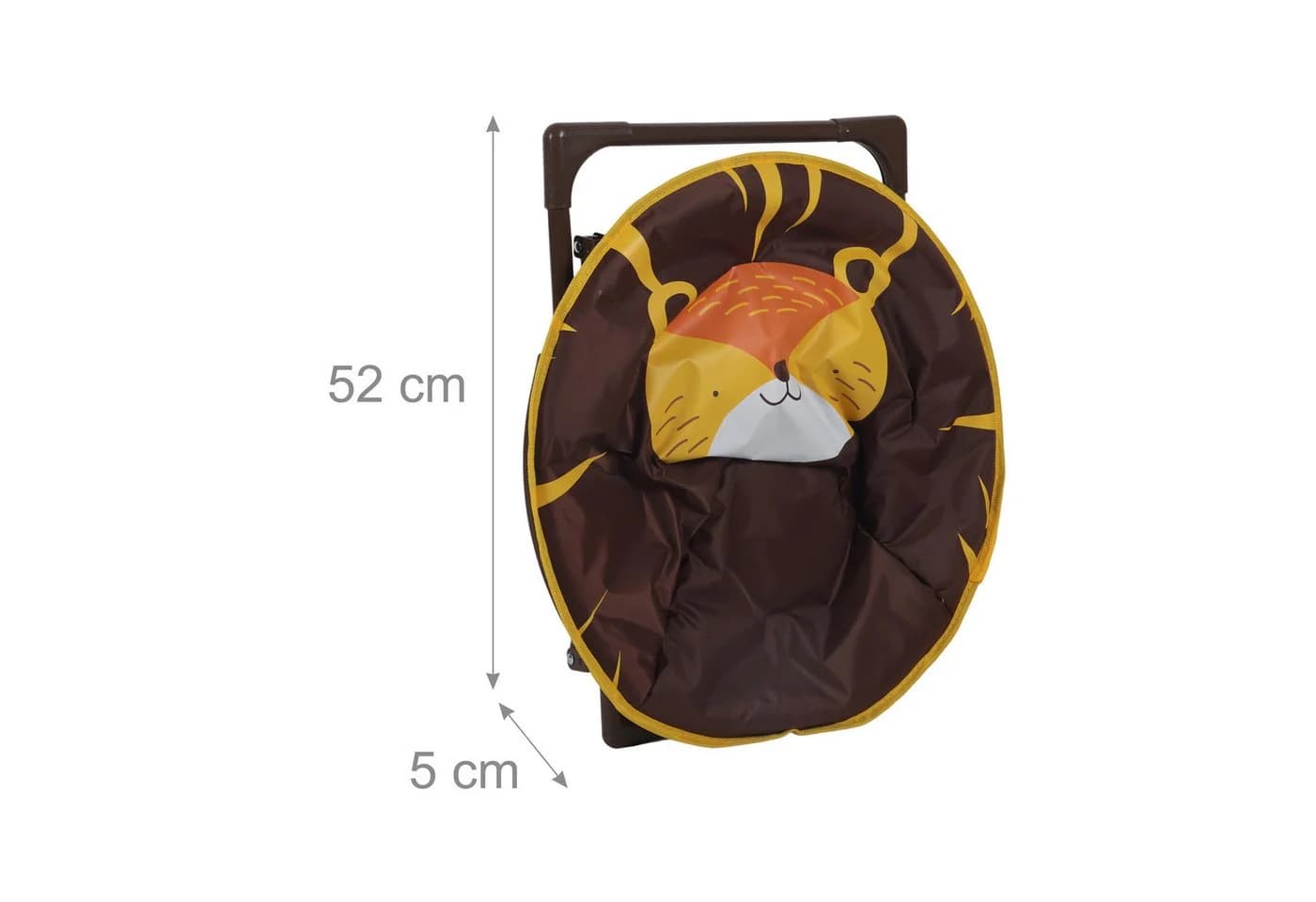 relaxdays Faltbarer Campingstuhl Moonchair für Kinder Löwe - Bild 5