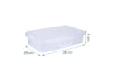 relaxdays Sandkasten mit Deckel 2er Set transparent Bild 4