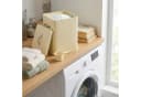 relaxdays Aufbewahrungsbox Metall 6 Liter Beige Bild 1