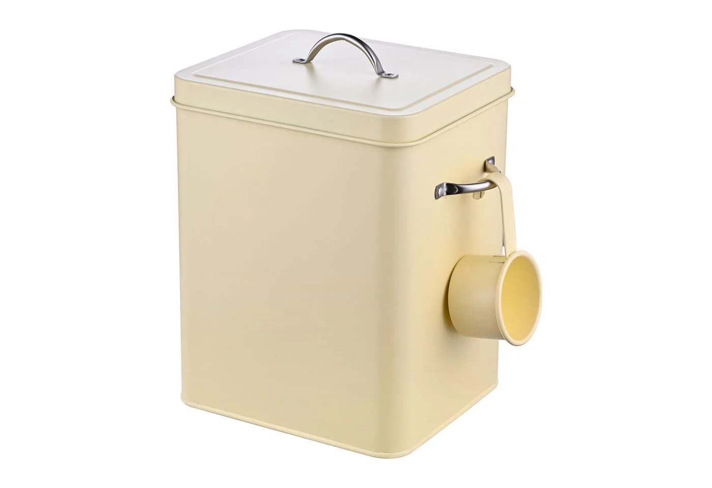 relaxdays Aufbewahrungsbox Metall 6 Liter Beige - Bild 2