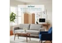 RELAXDAYS Paravent Raumteiler 4-teilig Natur Papierseil Bild 1