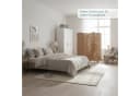 RELAXDAYS Paravent Raumteiler 4-teilig Natur Papierseil Bild 3