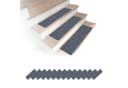 relaxdays Stufenmatte 16er Set 65x20 cm Hellgrau Bild 2