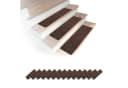 relaxdays Stufenmatte 16er Set 65x20 cm braun Bild 2