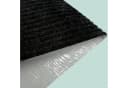 relaxdays Stufenmatte 16er Set Rechteckig 75x20 cm Schwarz Bild 5