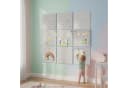 relaxdays Pinnwand 12x selbstklebend Filz Quadrat Grau Bild 1