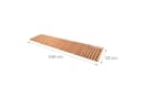 relaxdays Gartensteg Rollweg aus Holz hellbraun Bild 4