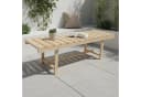 relaxdays Gartenbank 2-Sitzer Tannenholz Natur Bild 1