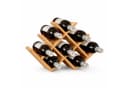 relaxdays Weinregal Bambus 8 Flaschen Natur X-Design Bild 2