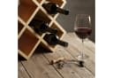 relaxdays Weinregal Bambus 8 Flaschen Natur X-Design Bild 5