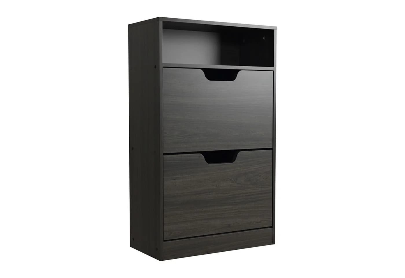 RELAXDAYS Schuhkipper Schuhschrank Grau mit offenem Fach - Bild 2