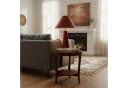 relaxdays Nachttischlampe Samt Gold Bild 1